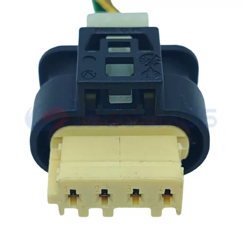 Auto Parts air Flow Meter Sensor Connector Plug Waterproof Shell Suitable for BMW 4P Female 805-122-567 - image 2
